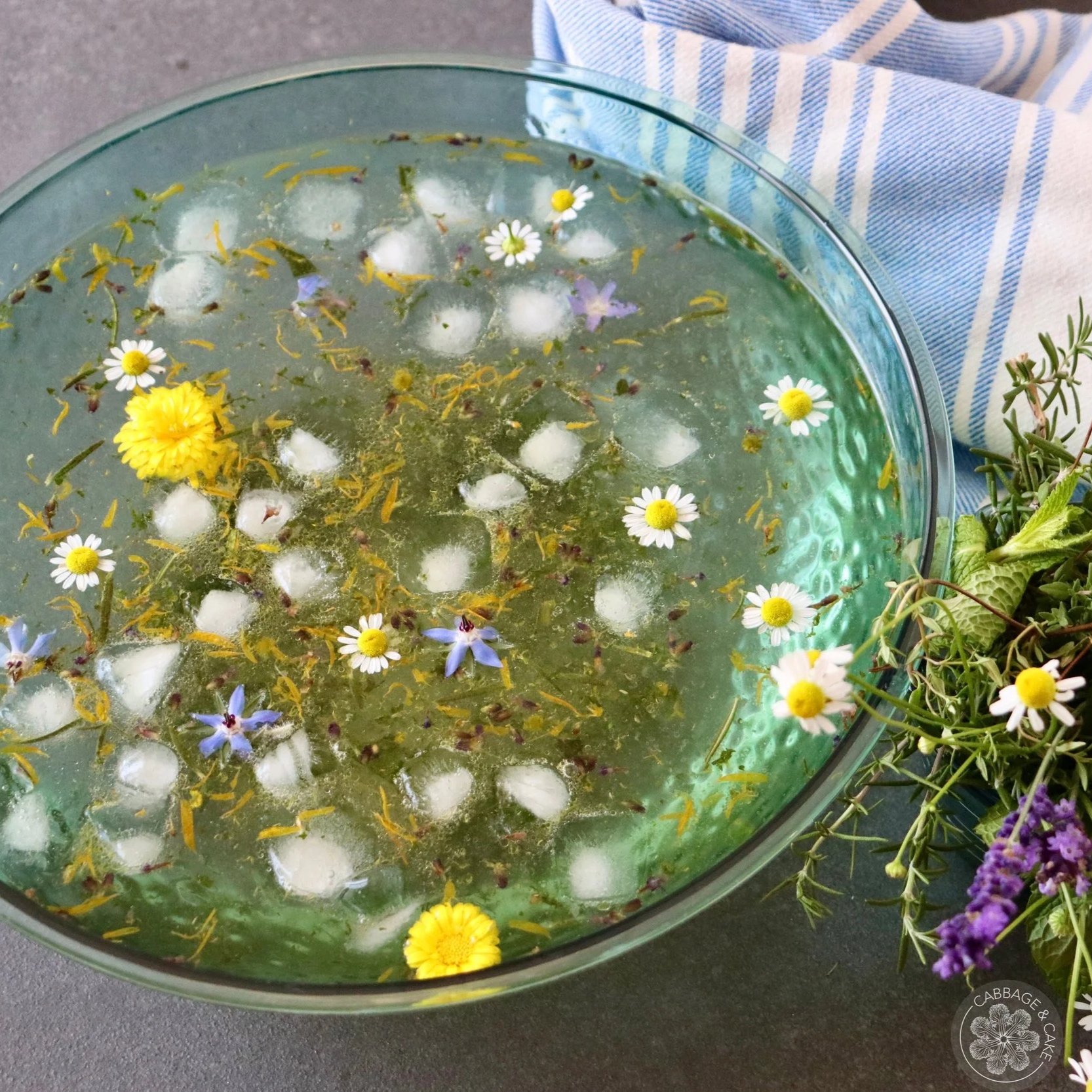 DIY COOLING HERBAL FOOT SOAK