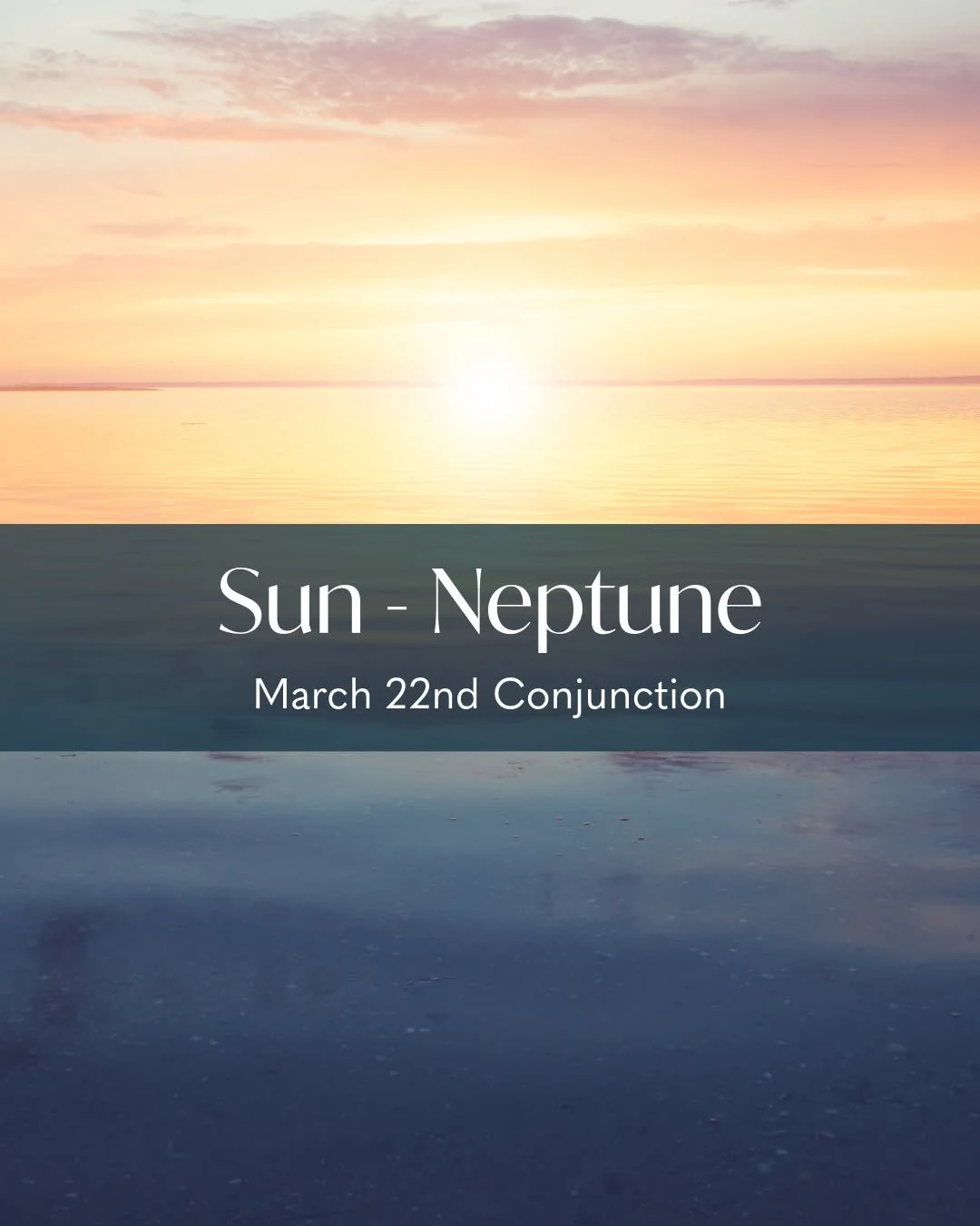 Sun conjunct Neptune &bull; 0&deg; Aries &bull; March 22

This is a rare kind of beginning.

The Sun brings awareness.
Neptune dissolves certainty.
And at the first degree of Aries (the Aries Point) something deeply personal crosses into collective r