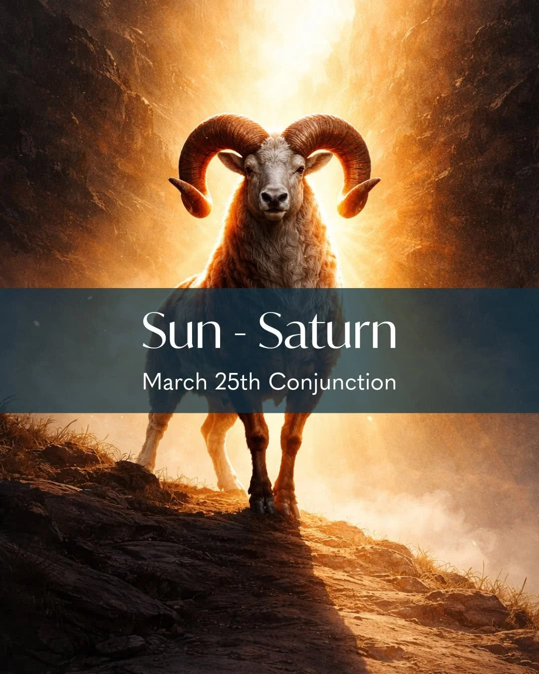 March 25 &mdash; Sun conjunct Saturn in Aries

This is a clash of power.

Aries is where the Sun is exalted - where it is bold, alive, decisive.
It&rsquo;s also where Saturn is in its fall - where it controls, delays, and fears the loss of authority.