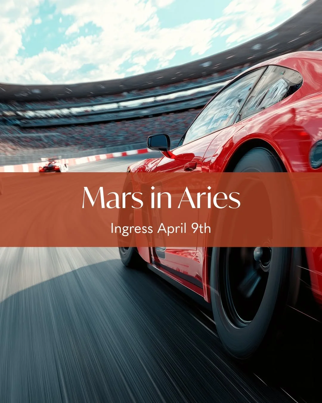 Mars Ingress into Aries &mdash; April 9

Mars is home. And everything speeds up.

On April 9, Mars enters Aries - the sign it rules.
This is one of the most powerful shifts for momentum, courage, and forward motion.

Mars in Aries doesn&rsquo;t hesit