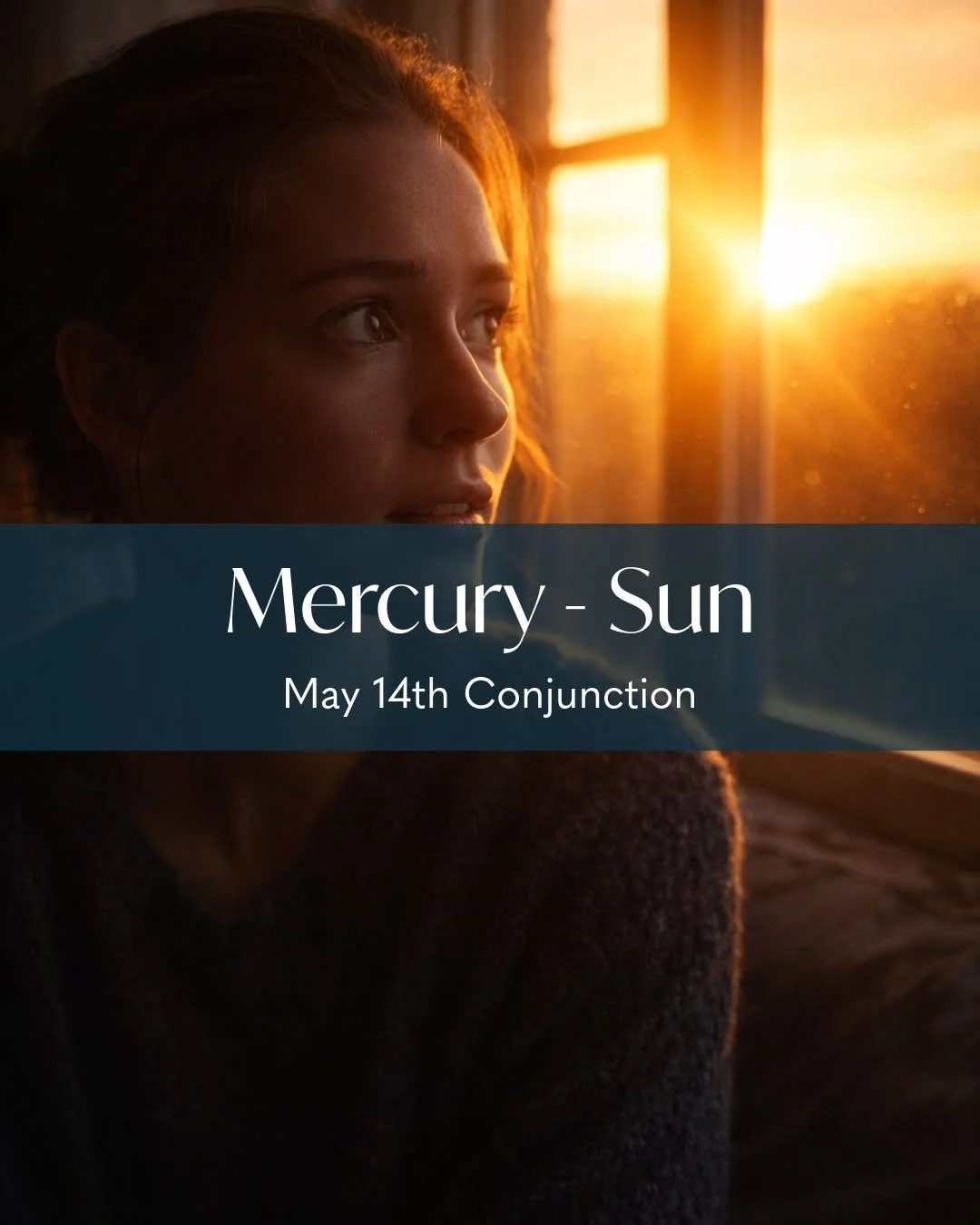 May 14th - Mercury enters the heart of the Sun.

This is Mercury cazimi = a moment of clarity born from combustion.

In the days before, Mercury was overheated and lost in the Sun&rsquo;s glare. Thoughts were scattered. Communication was distorted. M