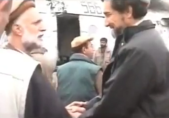Haji Abdul Qadir and Ahmad Shah Massoud