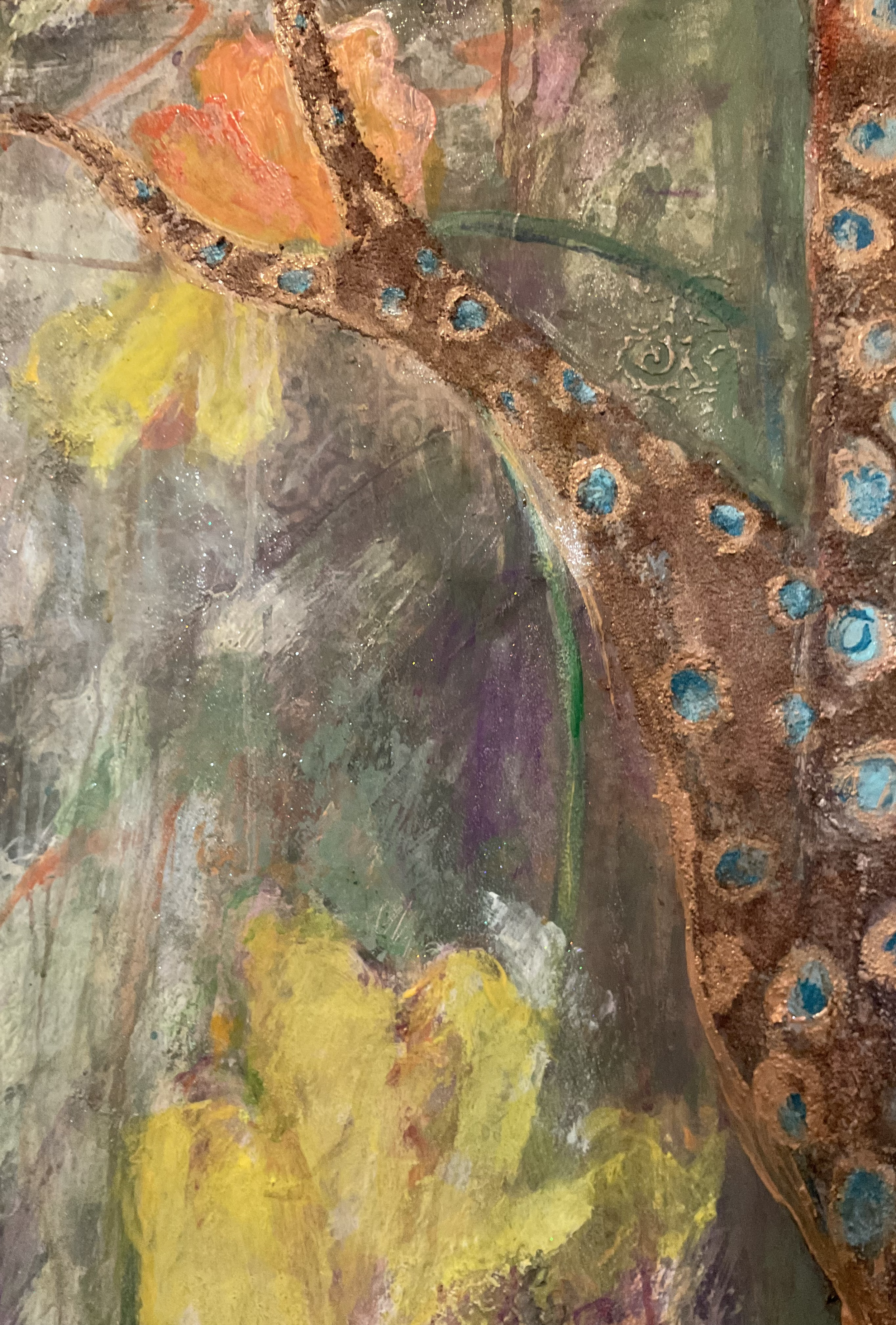  "Spotted Tree of Life"  (detail)