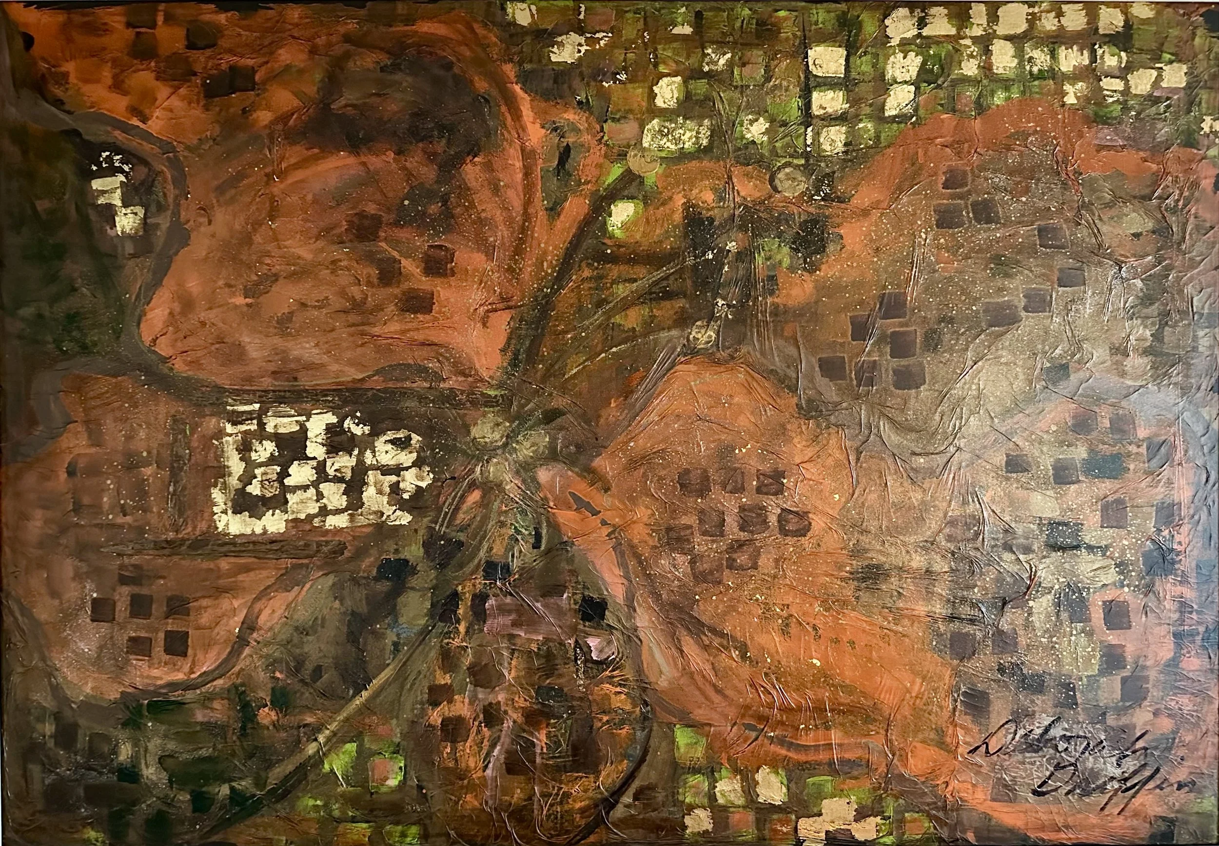  "Maria"  
 Paintings  
Mixed media