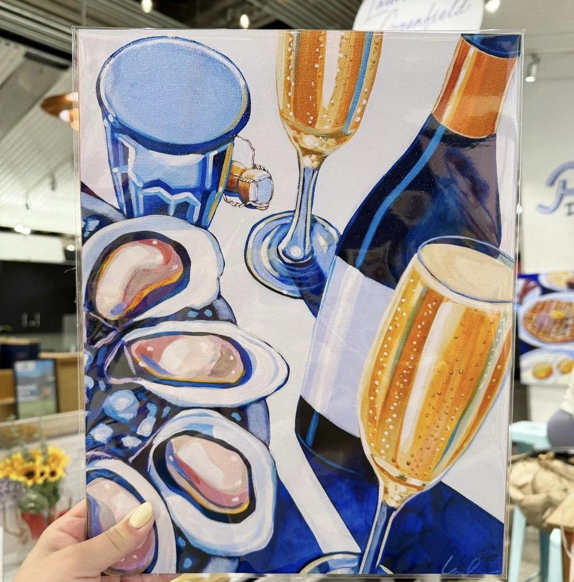 Paint and Sip with Laurel Greenfield