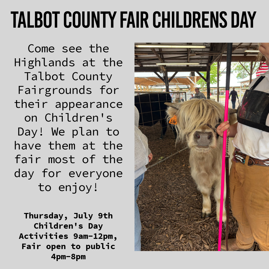 Talbot County Fair Children's Day