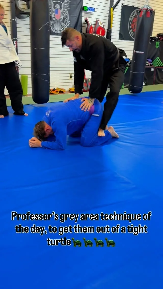 Grey area tip of the day - to get past their tight turtle 🐢position 🤣