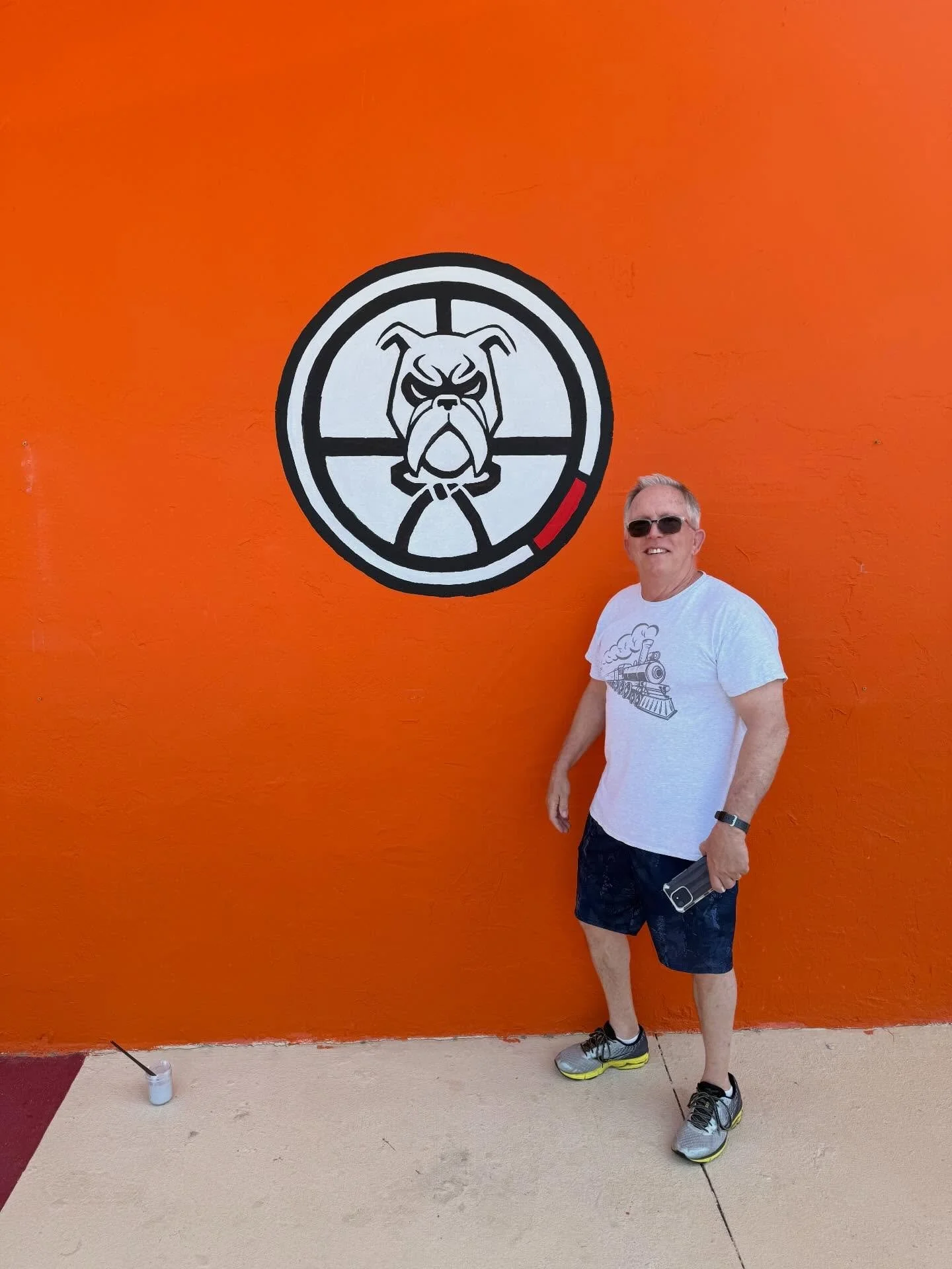 A big thank you, to Dean Remington . This artist has his art on windows and walls all over Jacksonville . He&rsquo;s very talented and very dependable. I&rsquo;m so blessed that he has trusted me with not only his training but his whole family. 3 gen