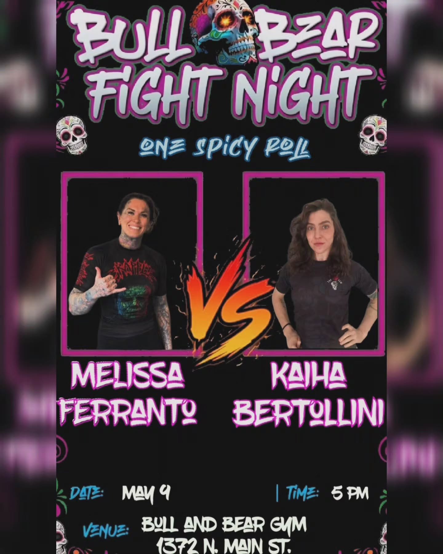 This is going to be a good one! 🔥

Come on out and support our athletes super fights at @bullandbear_jiujitsu this upcoming May 9th!

DM for link to purchase tickets 🤙