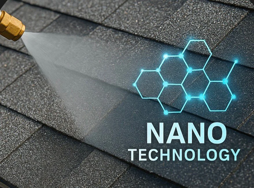 What is Nano Roof?

Nano roofing sealant is an advanced protective coating engineered with cutting-edge nanotechnology. Unlike traditional sealants that simply coat the surface, nano sealants work on a microscopic level, penetrating deep into the por