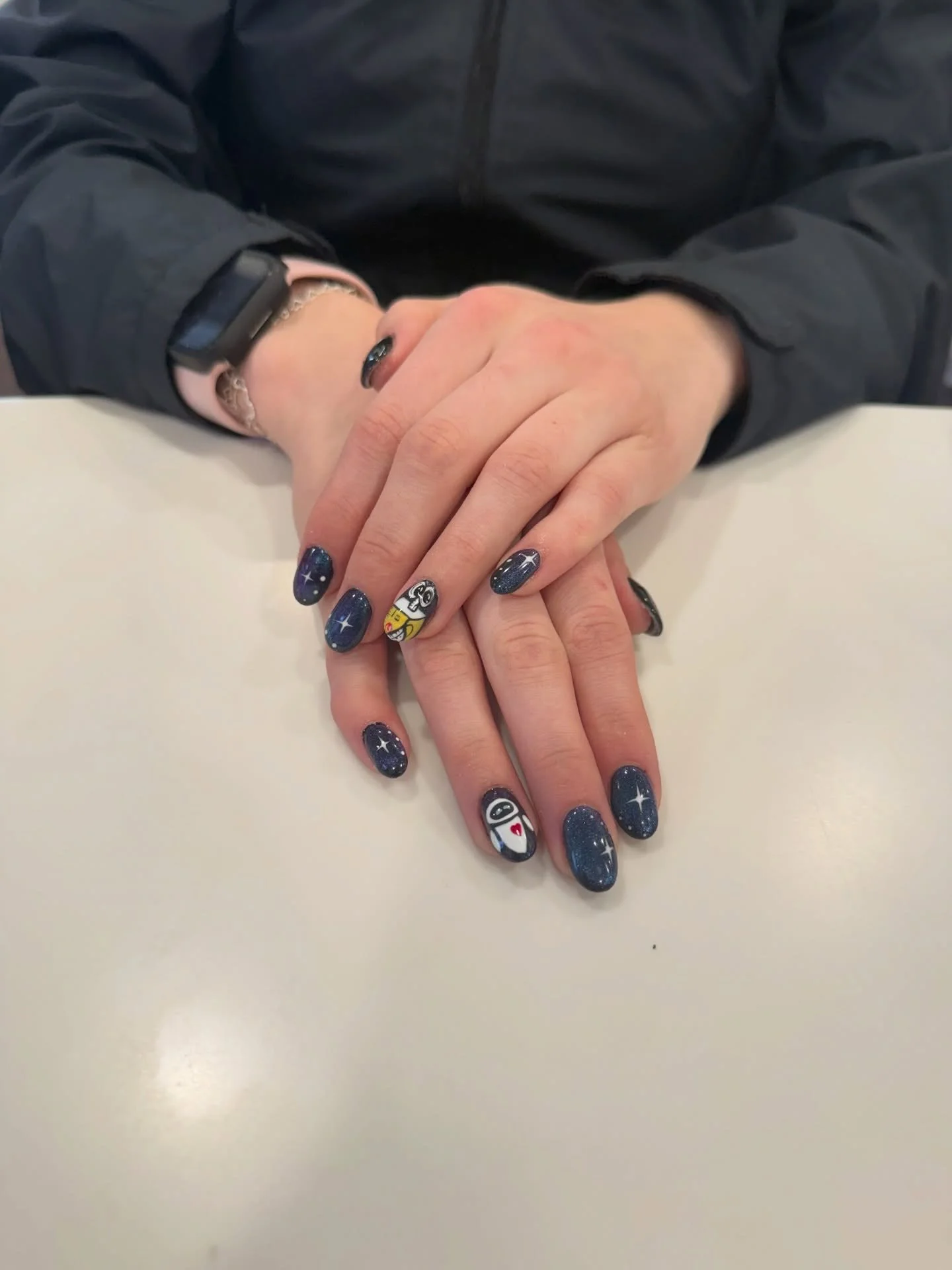 Walllleeeeeeee 😍

So proud of this character set! Now that I&rsquo;ve had a couple weeks to recover, I&rsquo;m ready to do another one! Who wants it?? 💕 

Book now &amp; receive 25% off your next full set!