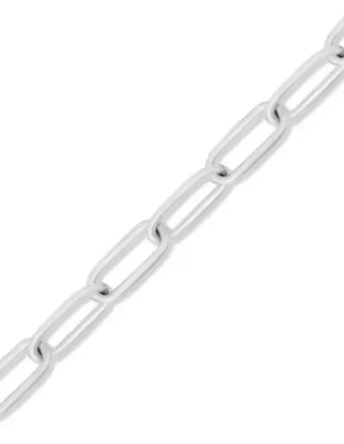 Fine Paperclip Chain