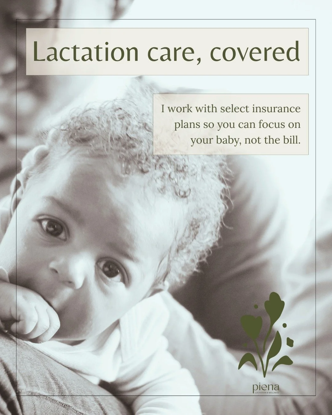 Visit our website at the link in bio for details on services and how to verify possible coverage.

#lactationsupport
#ibclc
#breastfeedingsupport
#newparentsupport
#fourthtrimester
#postpartumcare
#feedingyourbaby
#breastfeedinghelp
#lactationconsult