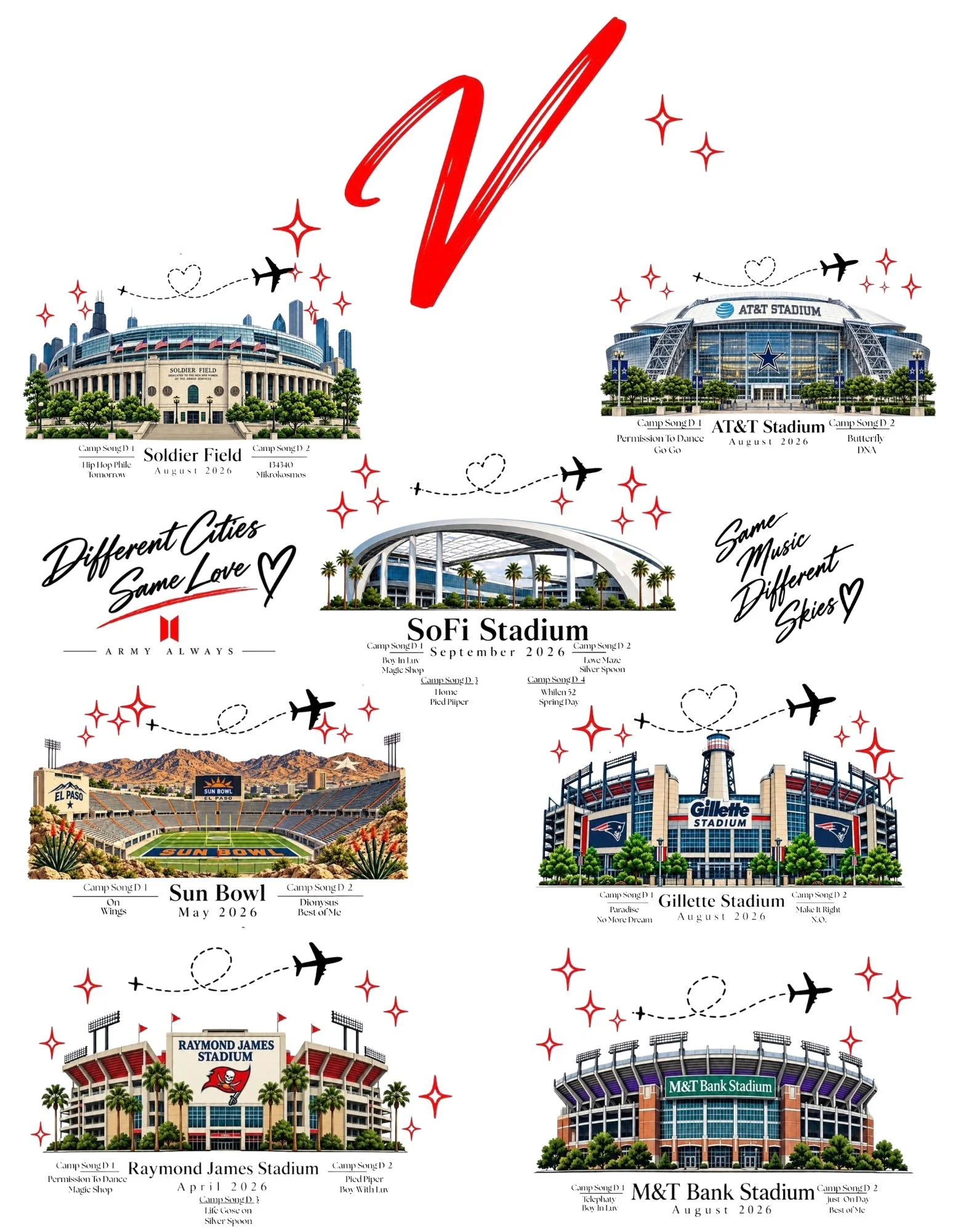 Camp Arirang 7 Stadium(s) 1 Member(s)