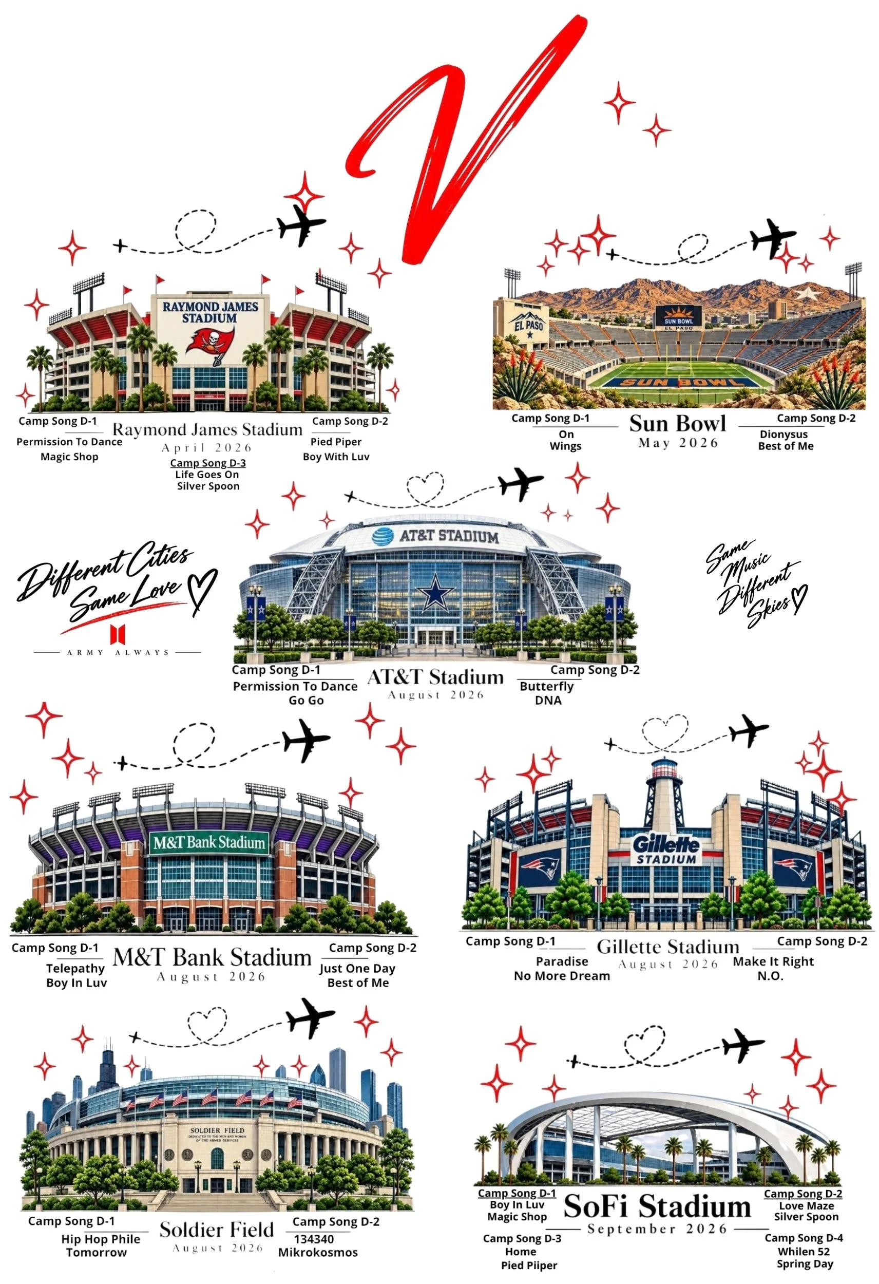 Camp Arirang 7 Stadium(s) 1 Member(s)