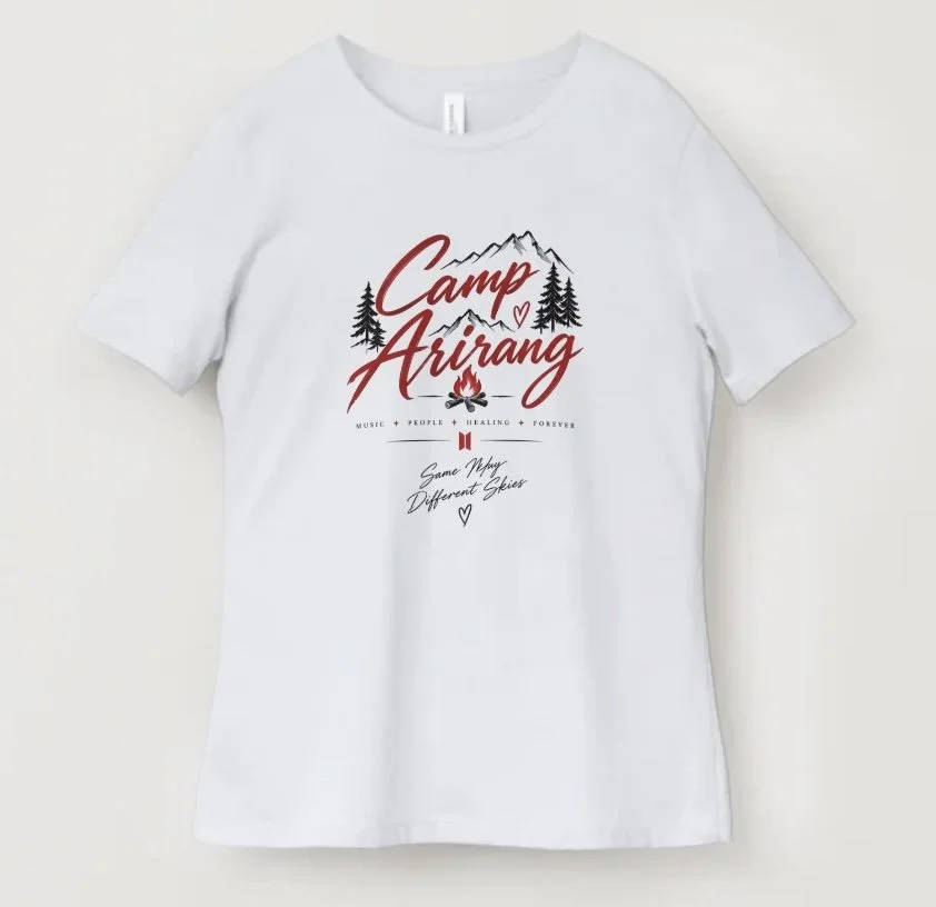Camp Arirang Shirts Front White