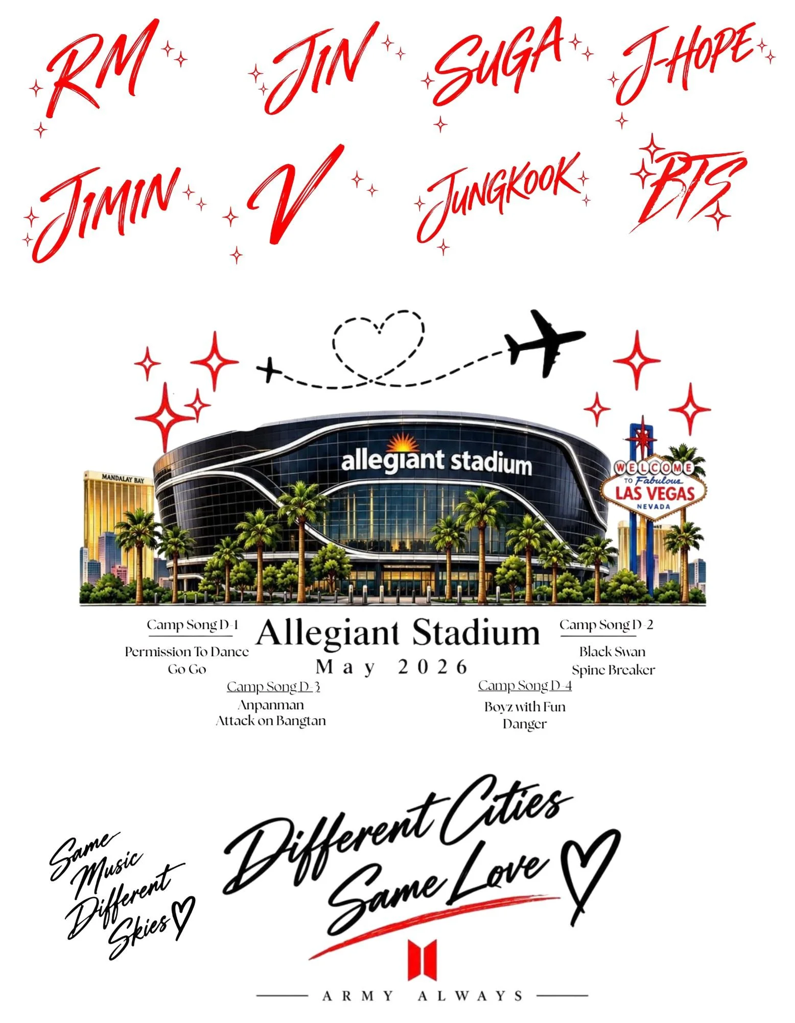 Camp Arirang 1 Stadium  All Member