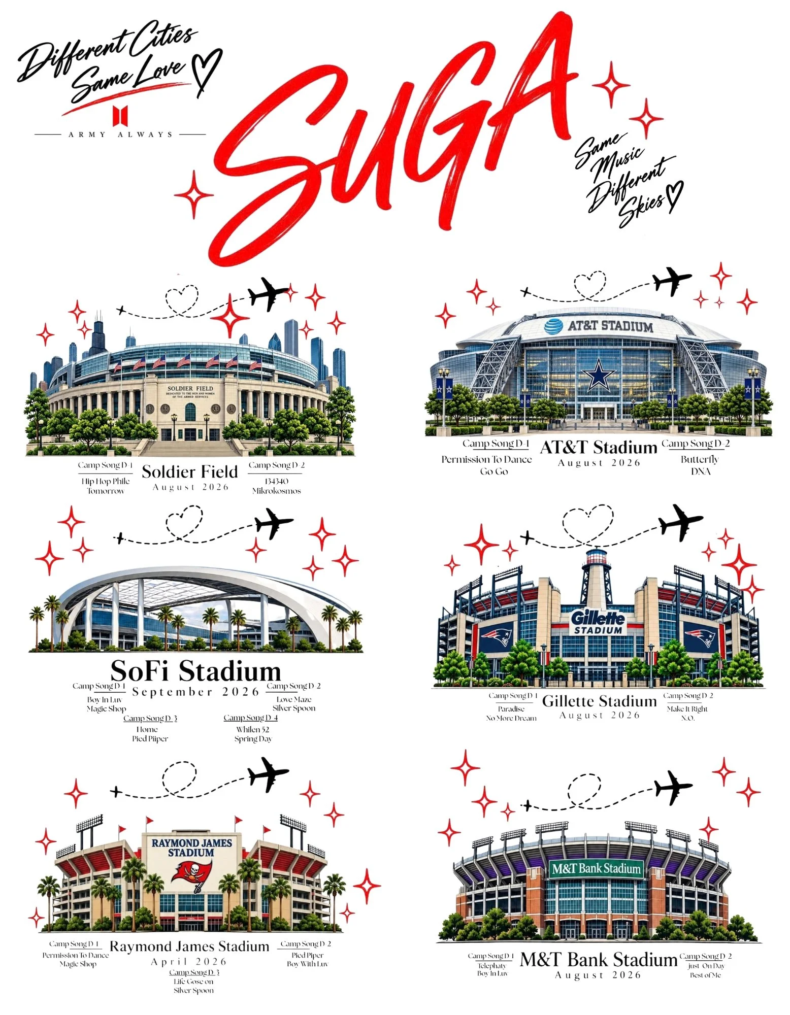 Camp Arirang 6 Stadium(s) 1 Member(s)