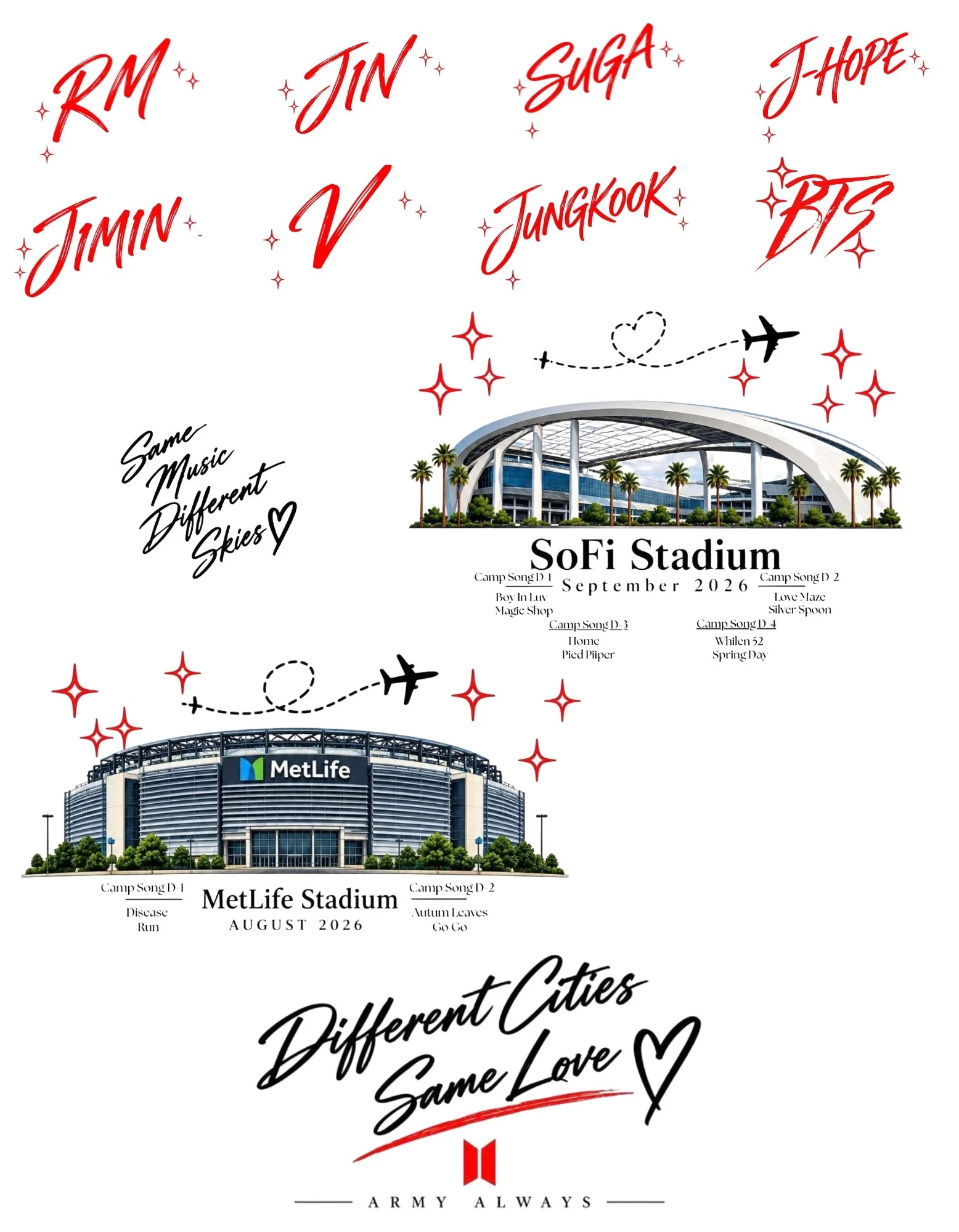 Camp Arirang 2 Stadium All Member