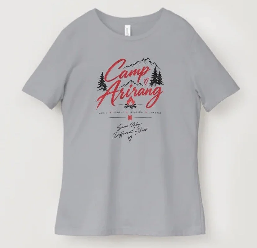 Camp Arirang Shirts Front Grey