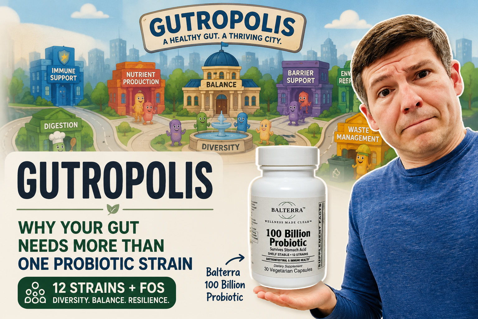 Microbial Diversity: Why More Than One Probiotic Strain Matters