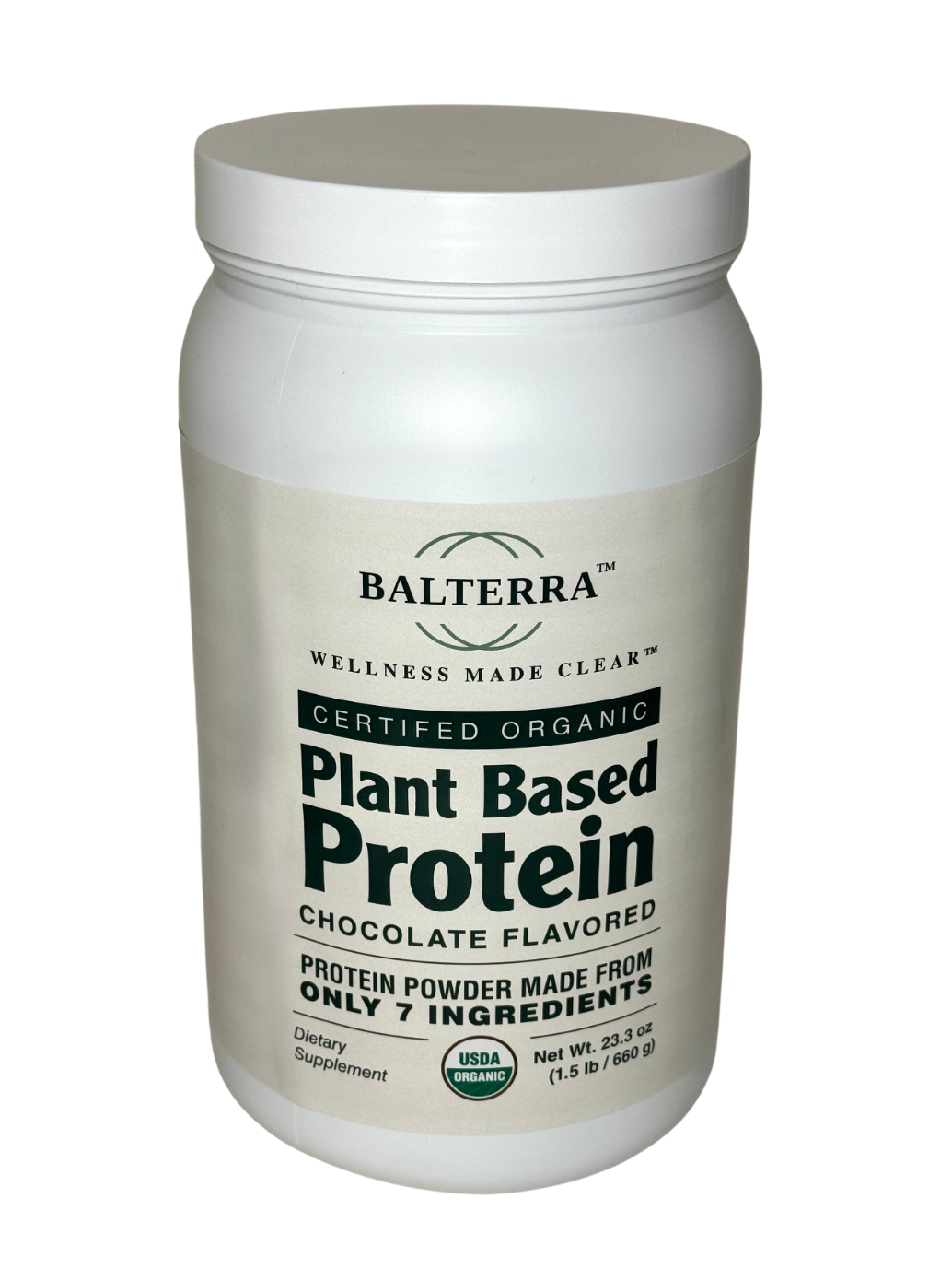 Chocolate Organic Plant Protein | 21g Protein, 7 Purposeful Ingredients