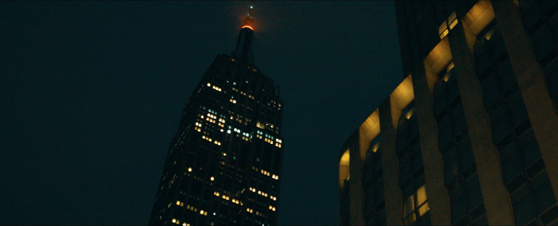 The Empire State Building in the middle of the night in Another Day in New York