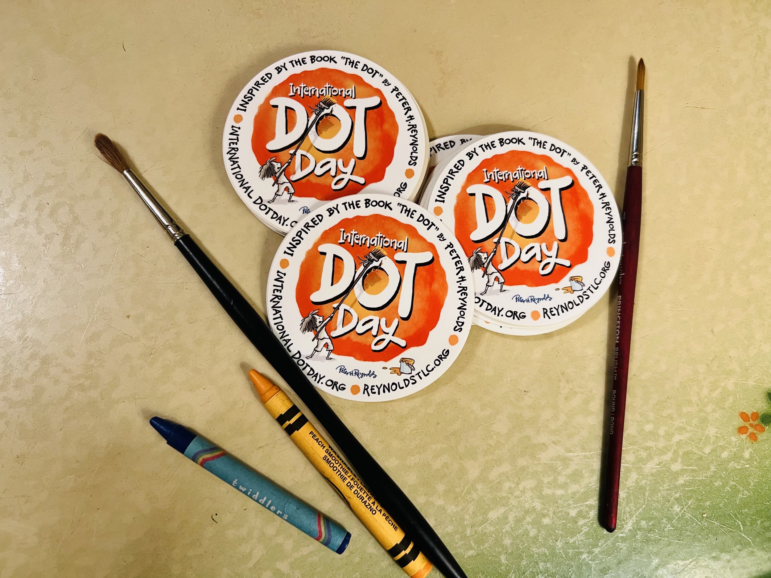 Dot Day stickers
