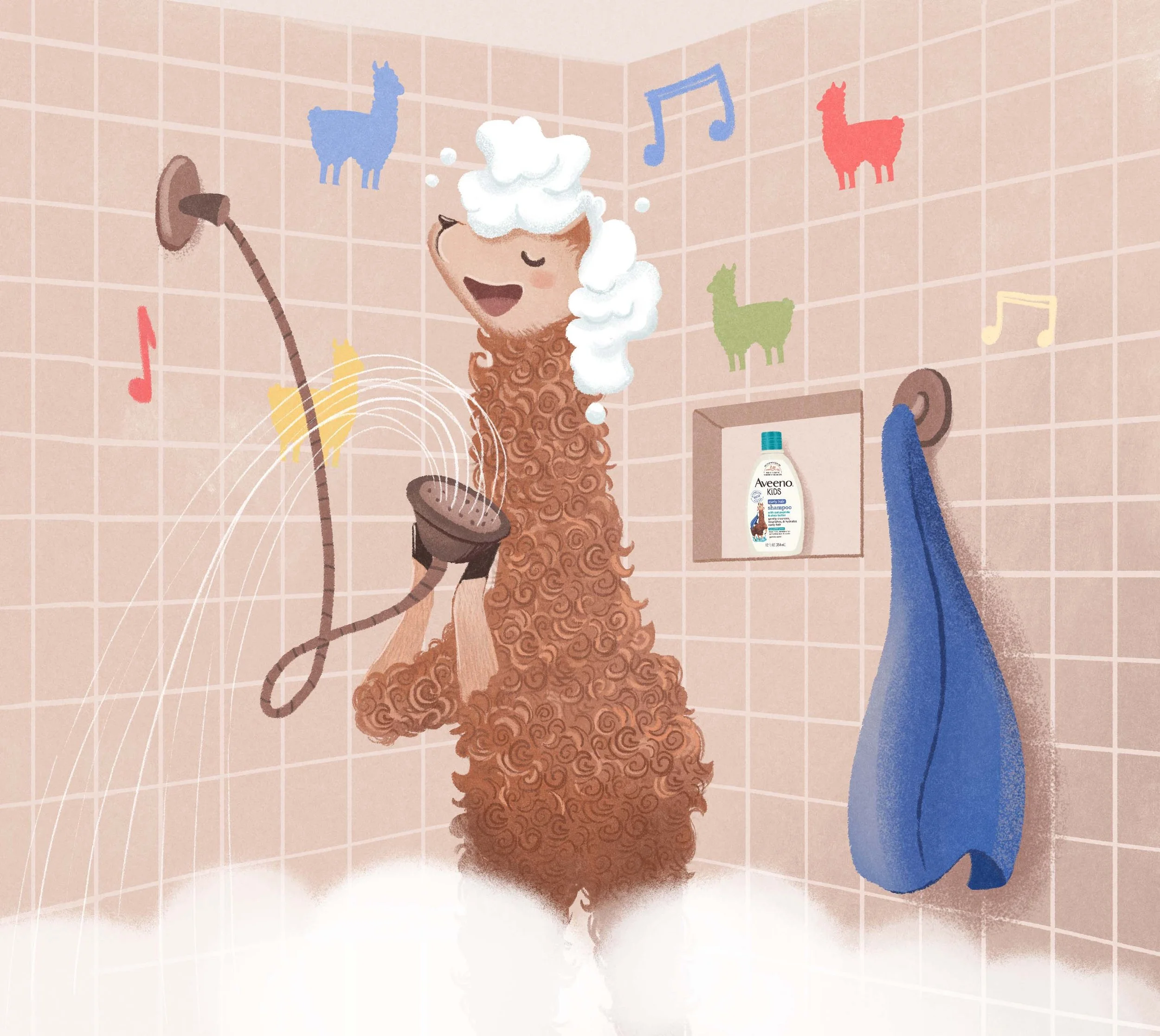 AVN_Honey_Illustration_Lucky_CurlyShampoo_Bathroom.jpg
