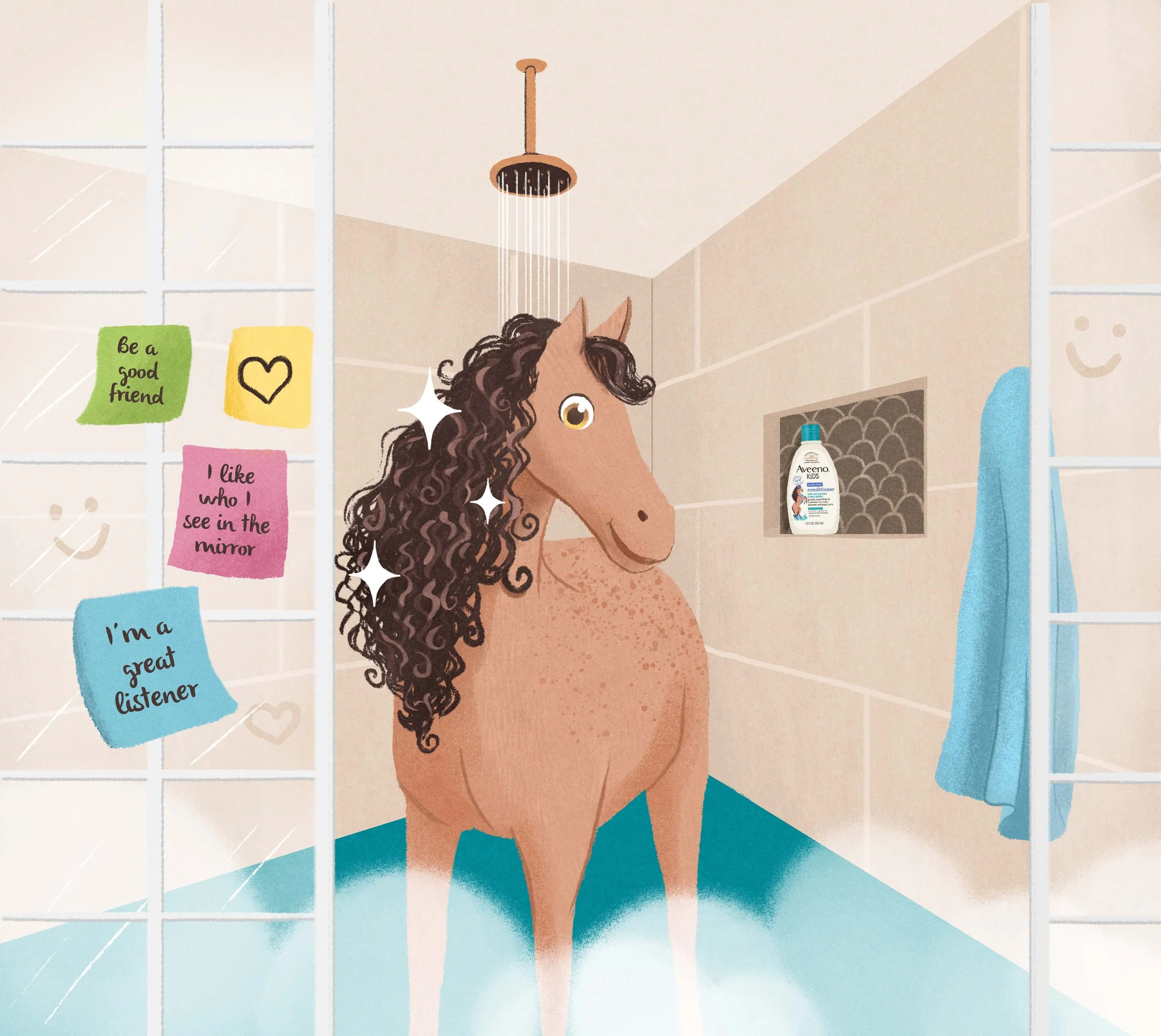 AVN_Honey_Illustration_Romer_CurlyConditioner_Bathroom.jpg