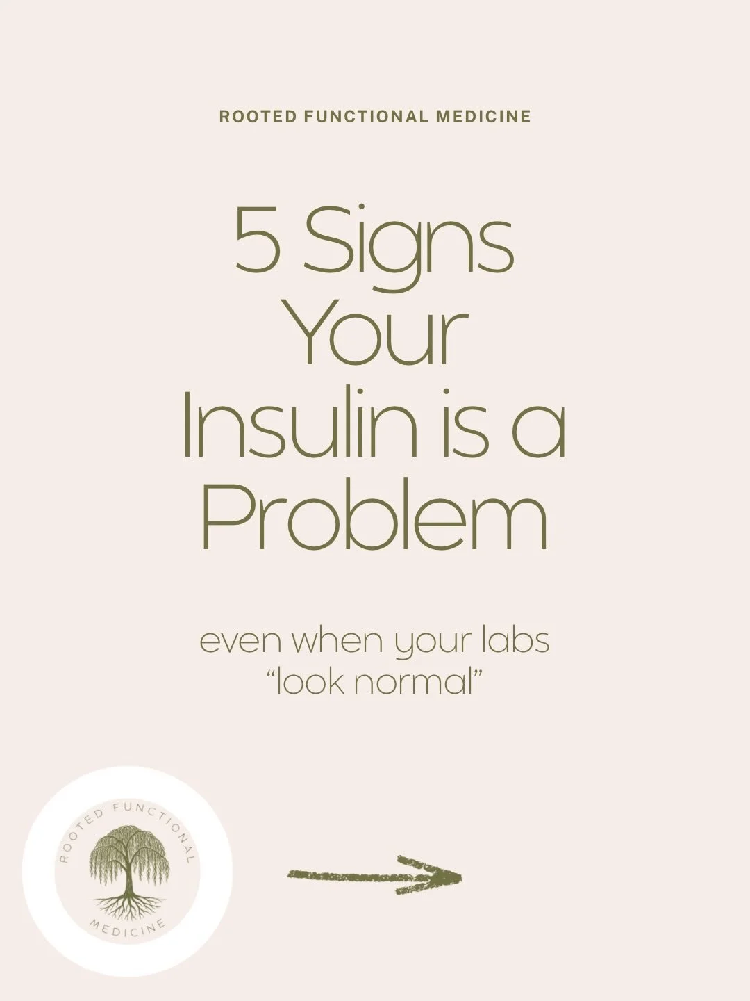 Your doctor said your labs are fine.

But you&rsquo;re exhausted, gaining weight around your midline, craving sugar after every meal, and waking up at 3 AM wired.

Fasting insulin is the earliest warning signal in metabolic dysfunction and most conve