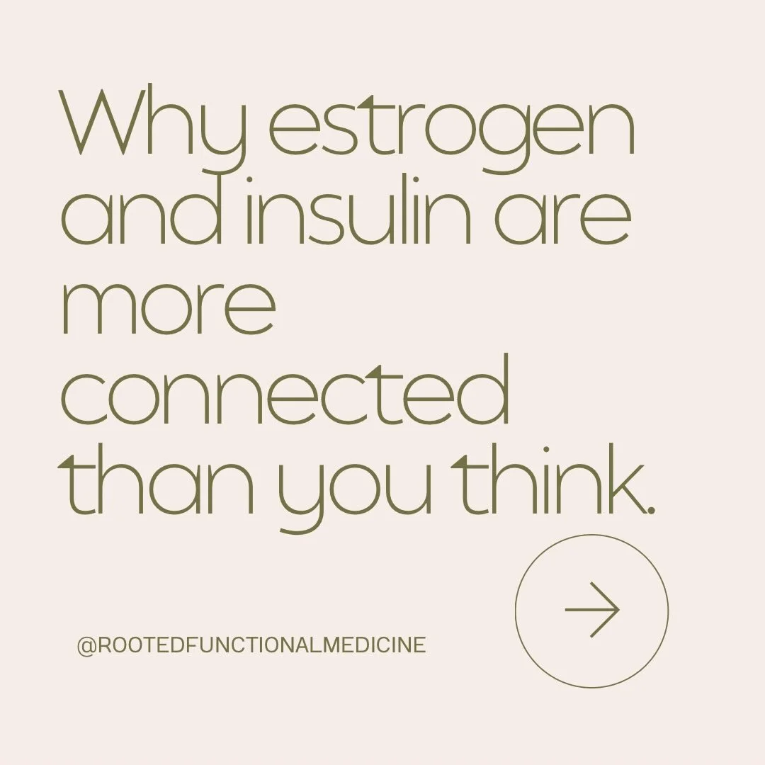 The conversation I wish more women were having with their providers.

Estrogen and insulin don&rsquo;t operate in separate lanes. They regulate each other, which means when one is off, the other usually is too.

This is especially relevant in perimen
