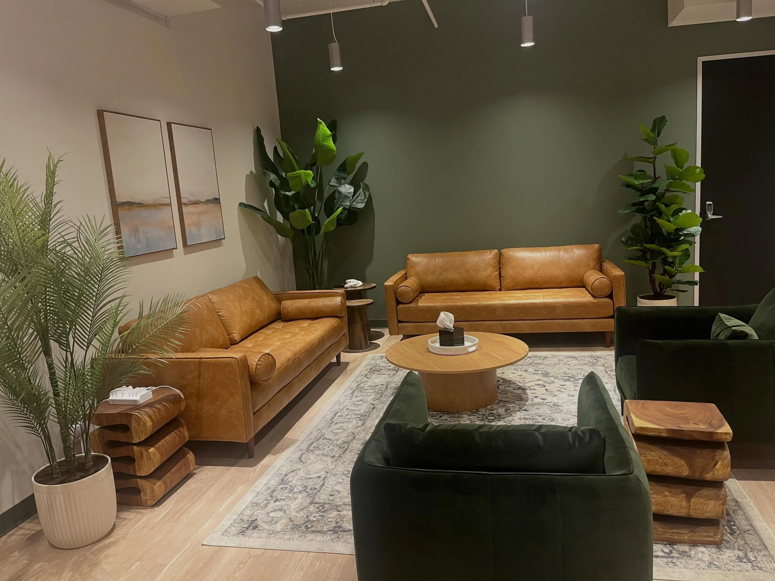 Something exciting happened this morning. 

Rooted now has a physical home in Alexandria, VA.

In-person appointments are available by request &mdash; same approach, same depth of care, just in person if that&rsquo;s what works better for you.

(And 