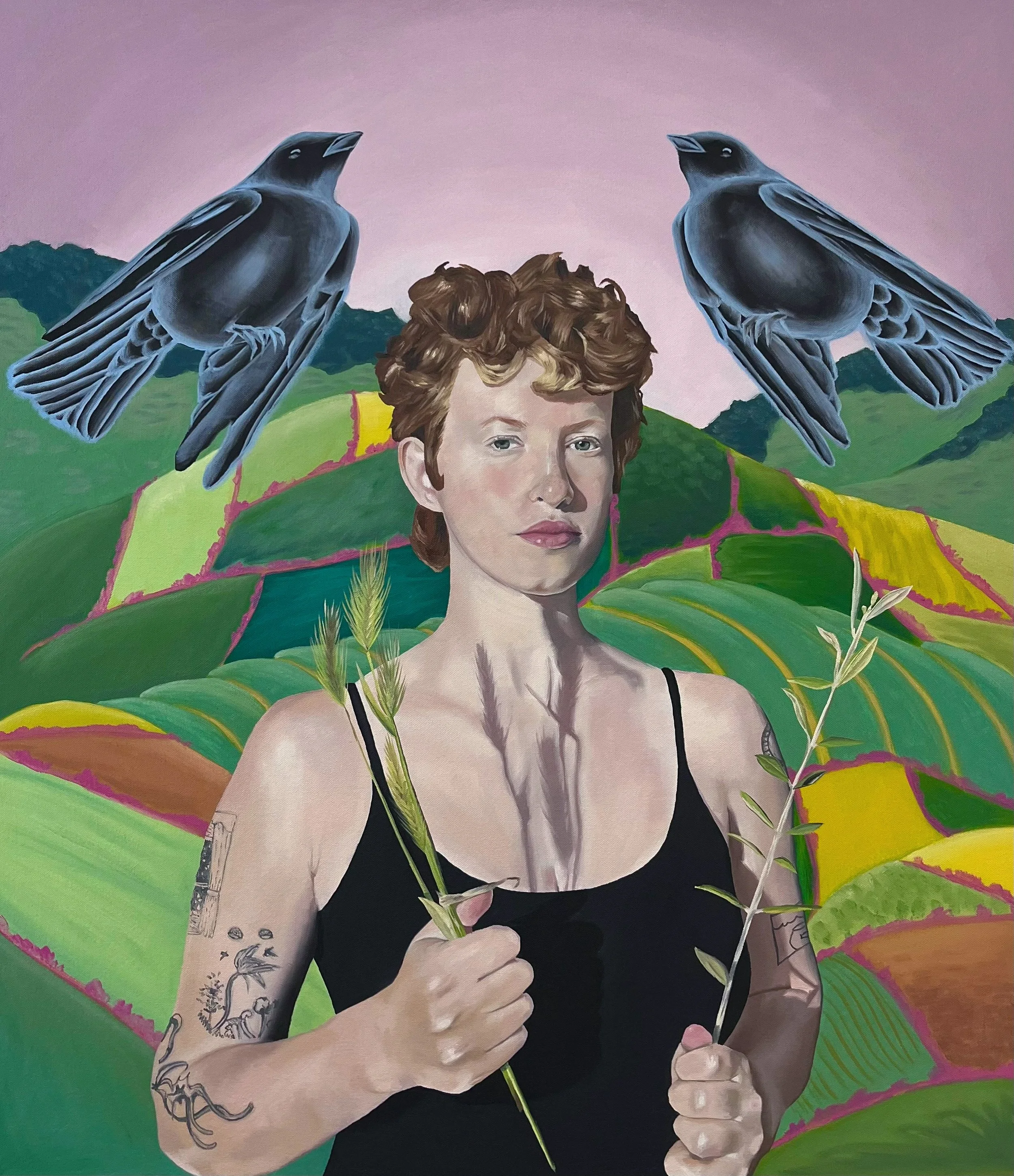 "sovereignty," oil paint on canvas, 2024