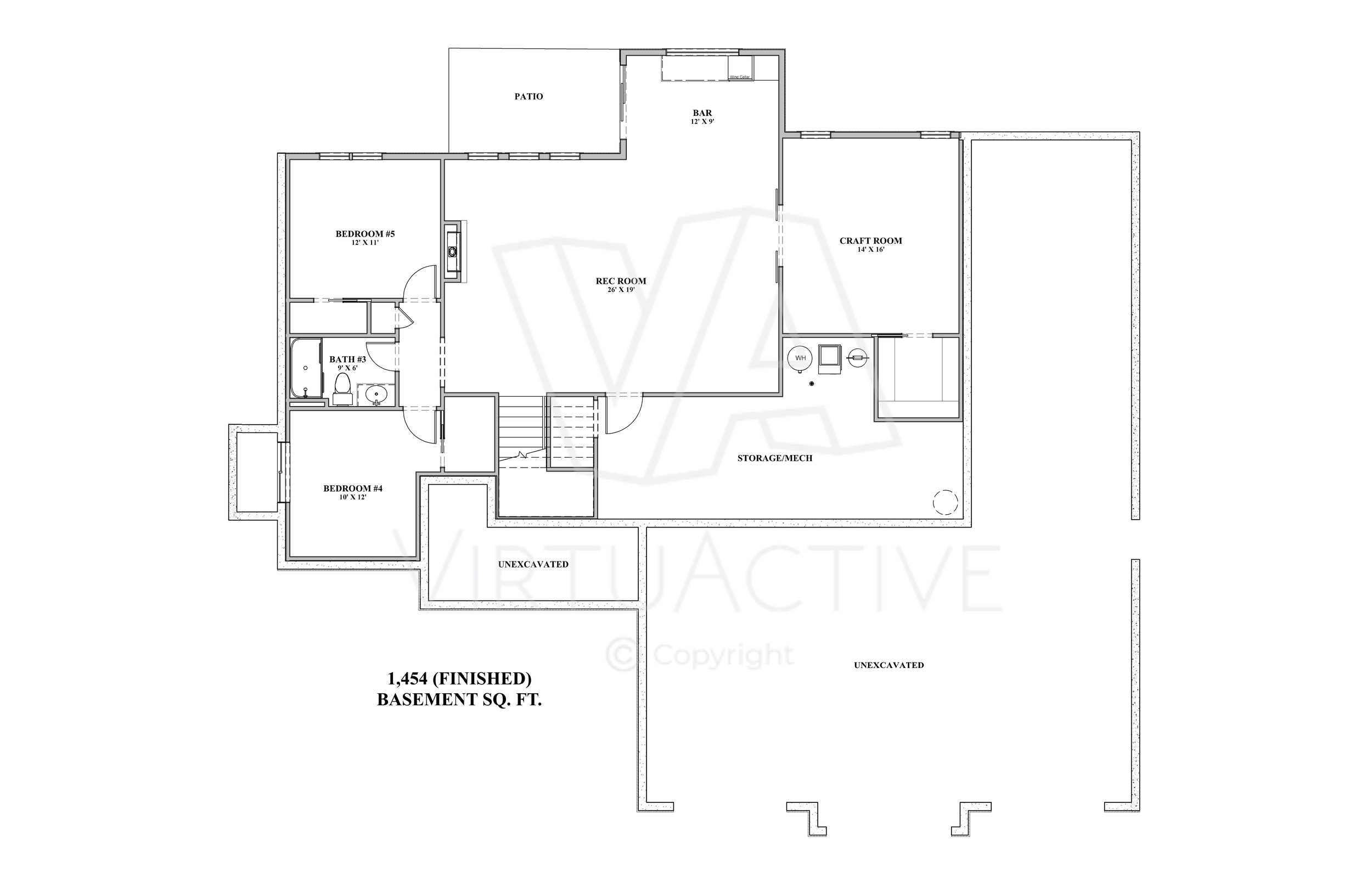 The John Locke | Basement (walkout)