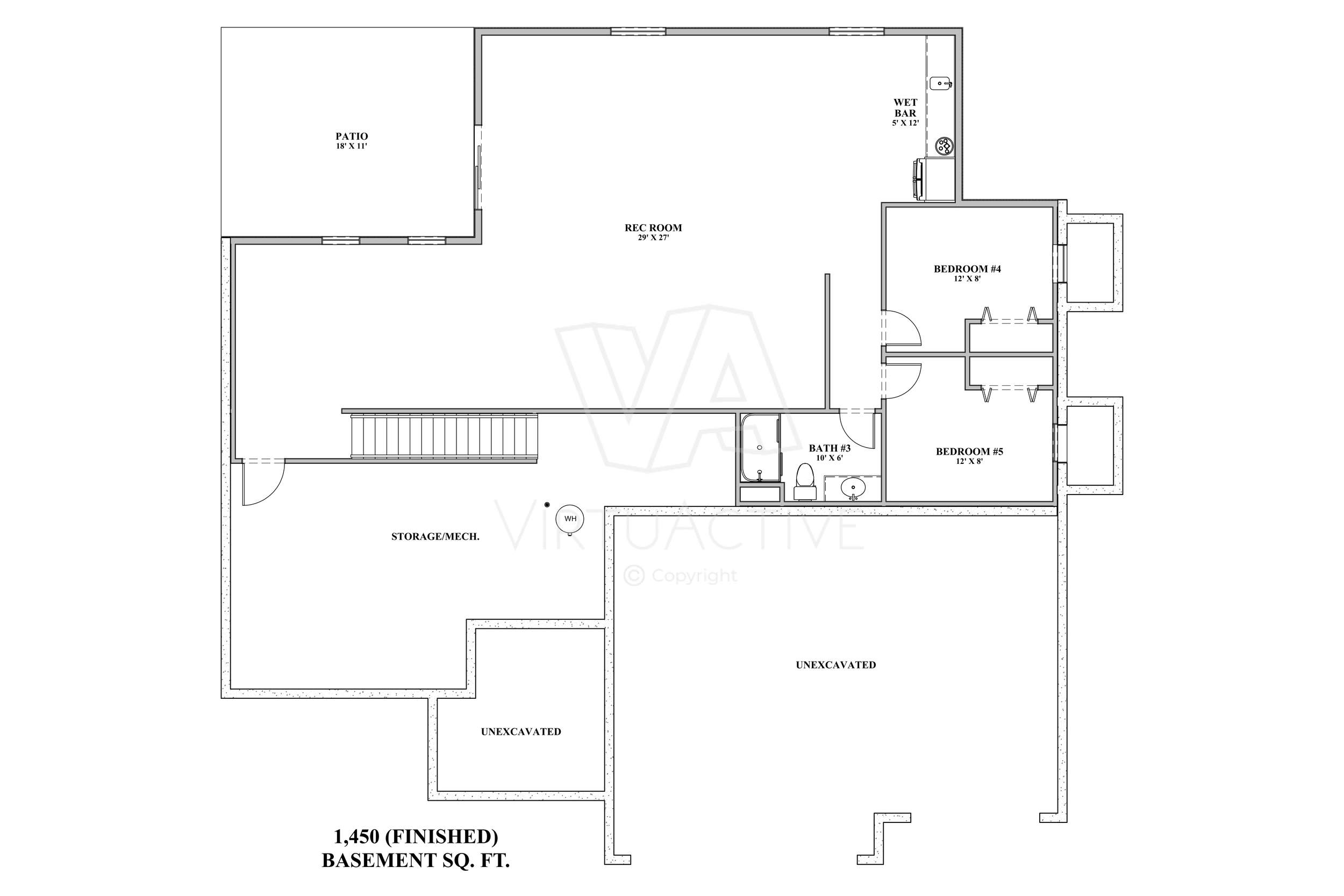 The Hank Tate | Finished Basement