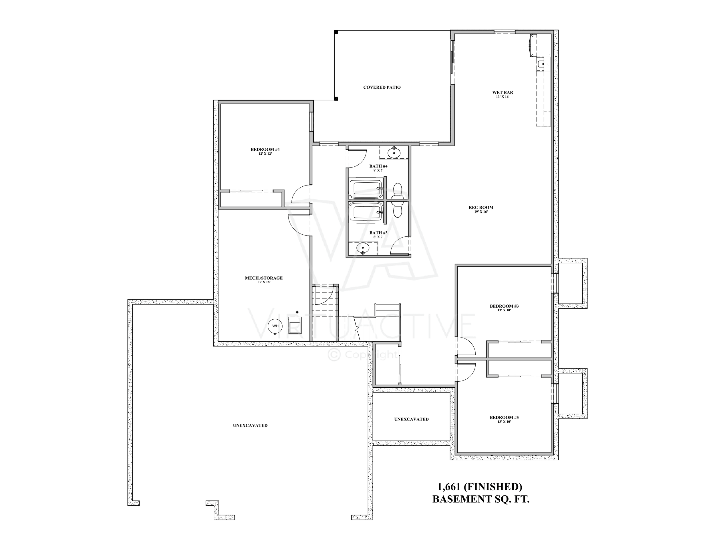 The Pam Beesly | Finished Basement