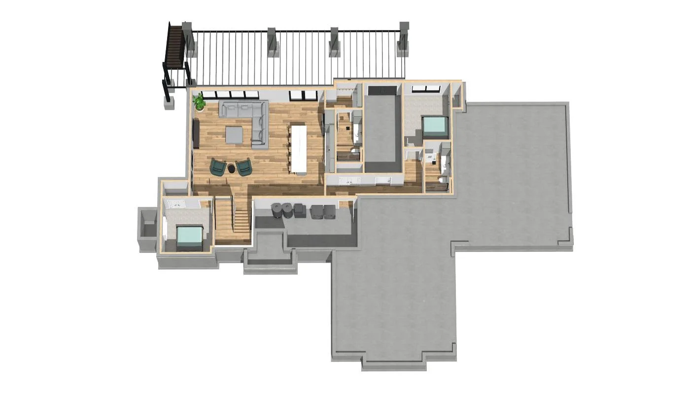 The Carrie Bradshaw | Finished Basement