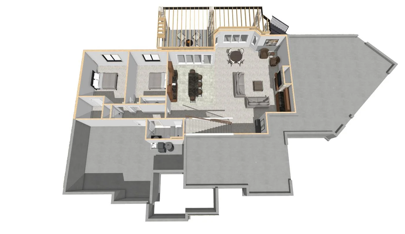 The Cheryl David | Finished Basement