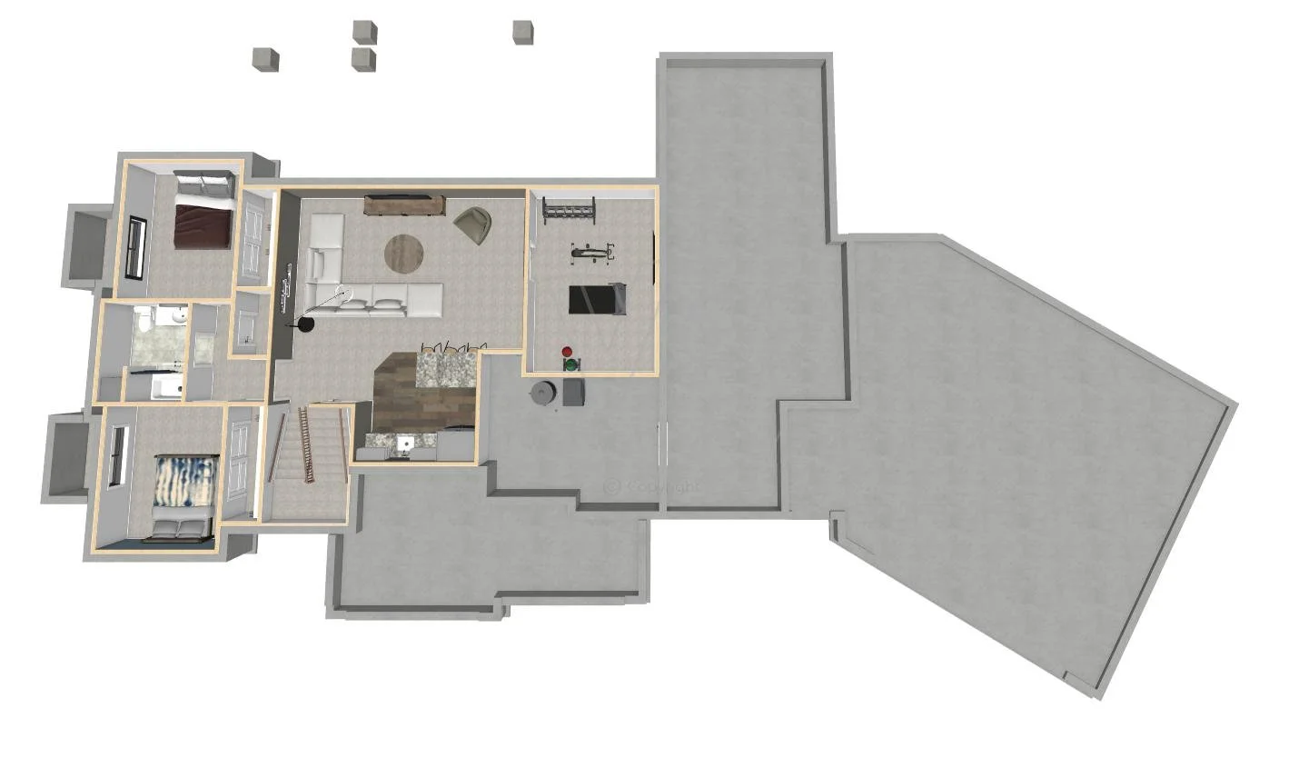 The Gunner Jensen | Finished Basement