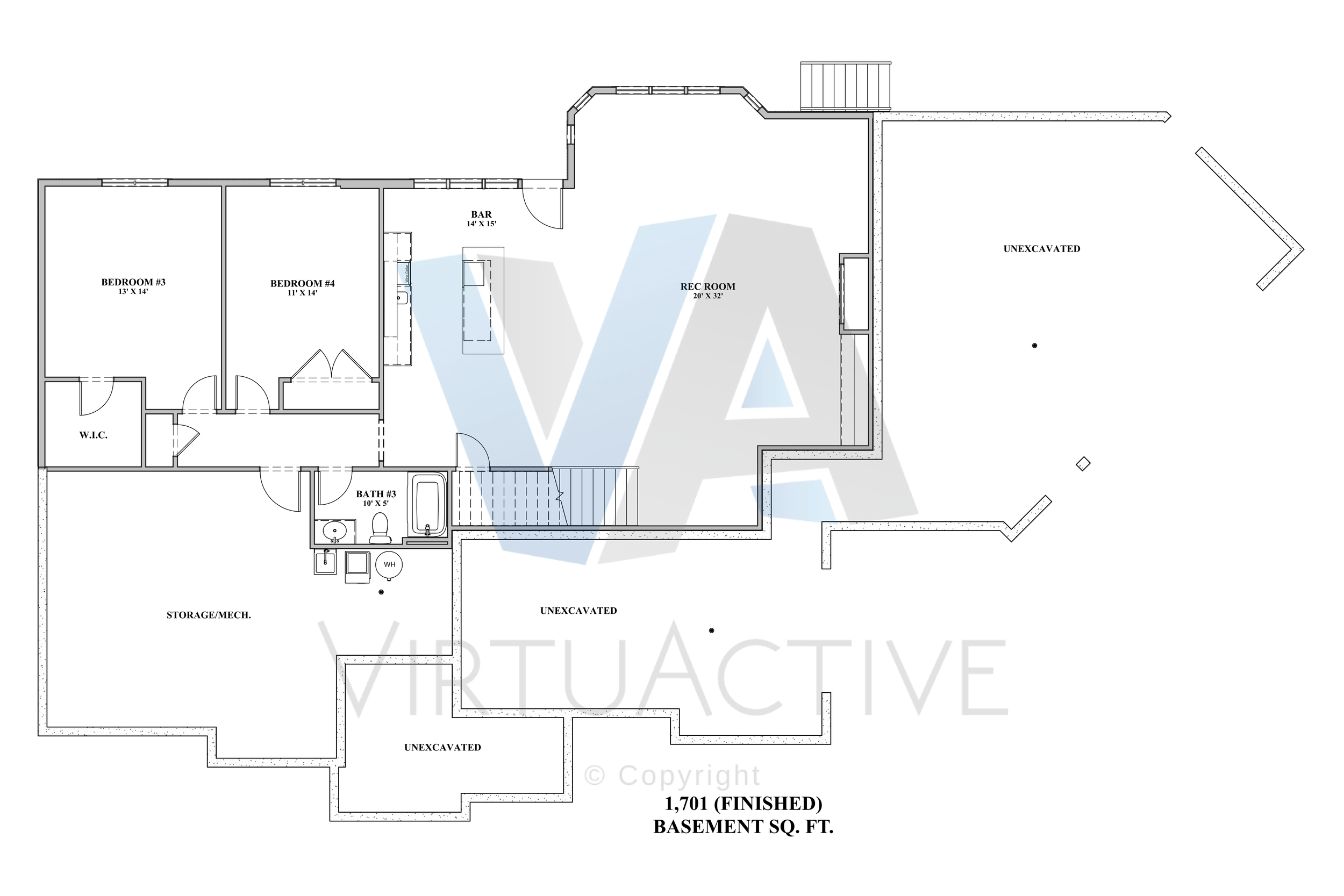 The Cheryl David | Finished Basement