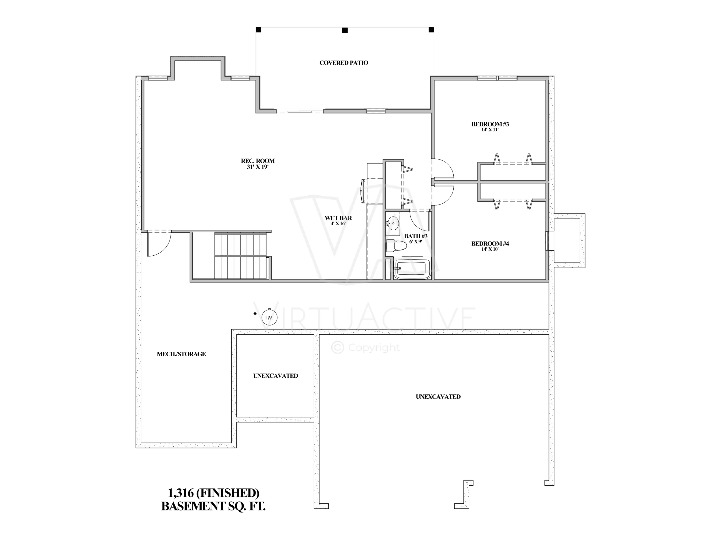 The Mose | Basement (walkout)