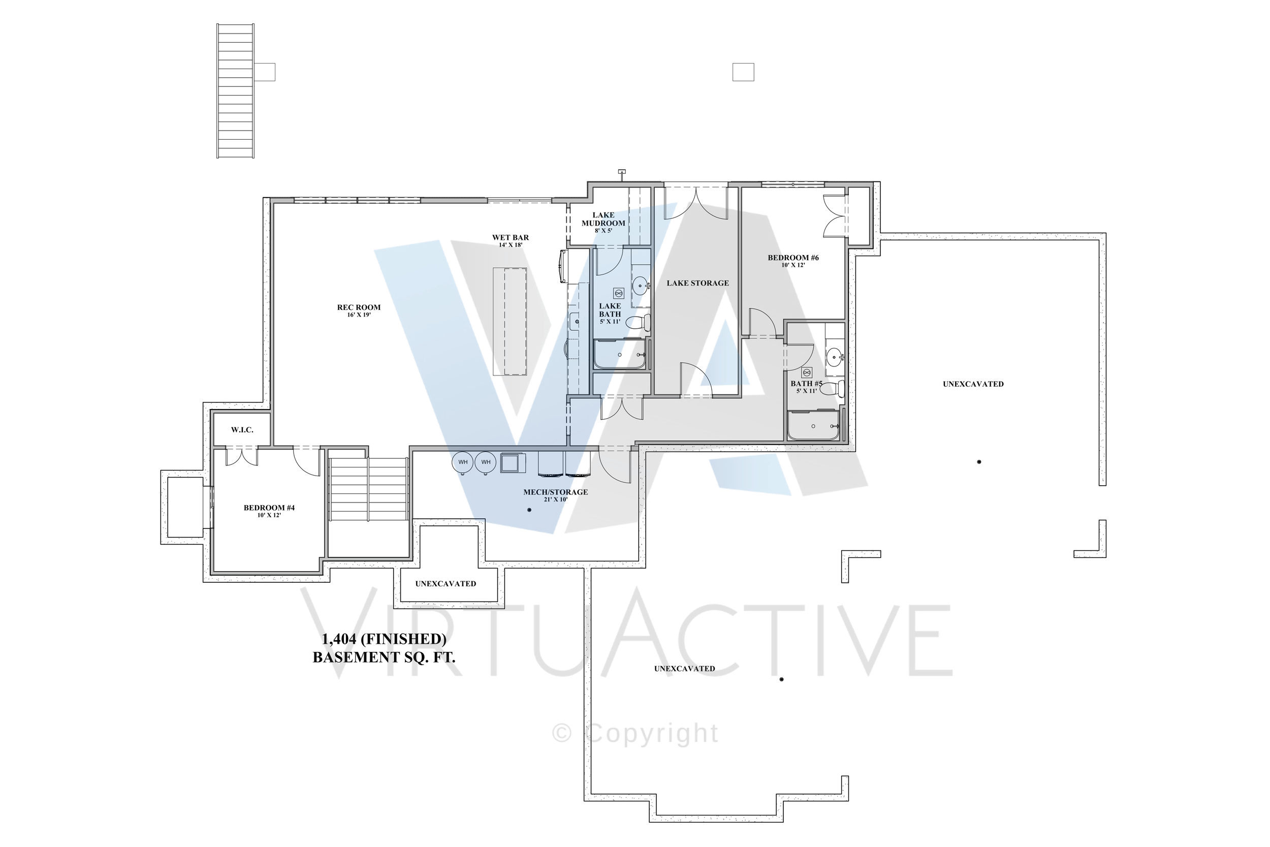 The Carrie Bradshaw | Finished Basement
