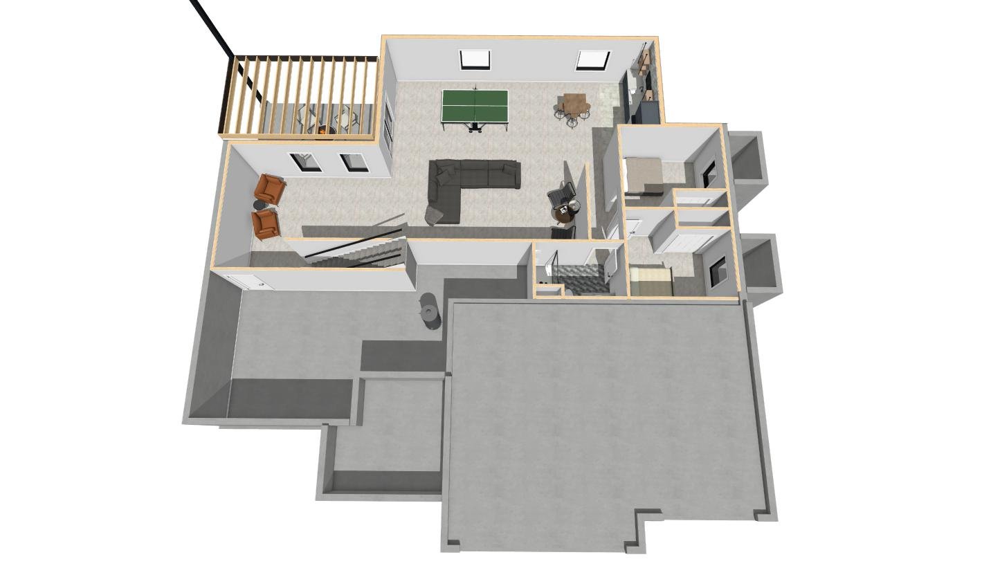 The Hank Tate | Finished Basement