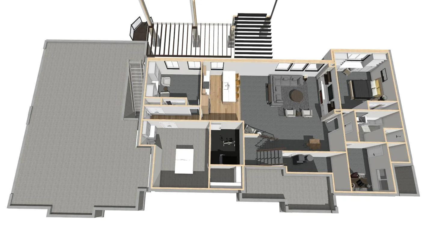 The Carson Wells | Finished Basement