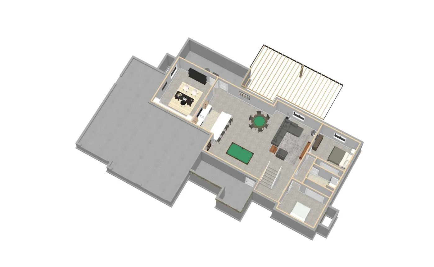 The Herschel Greene | Finished Basement