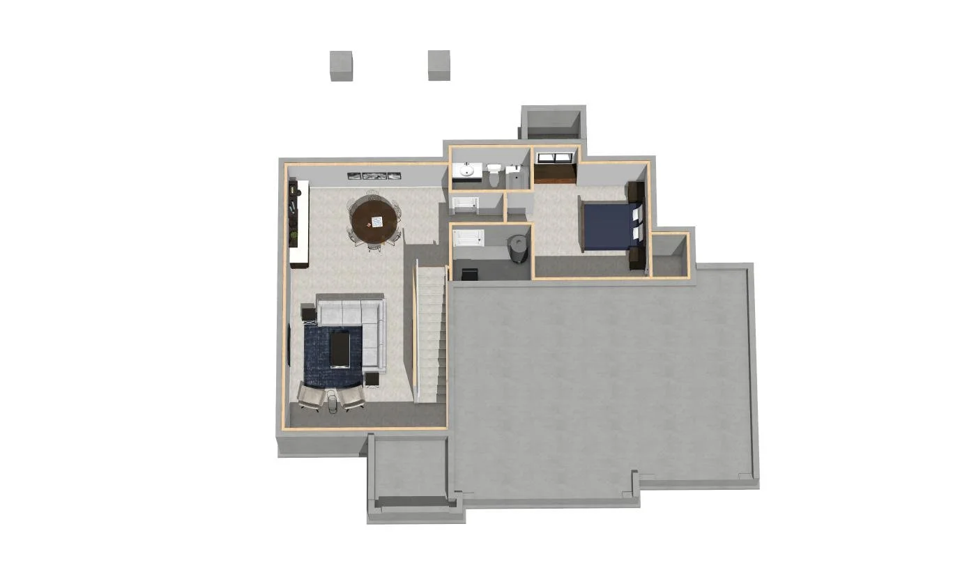 The Phyllis Vance | Finished Basement