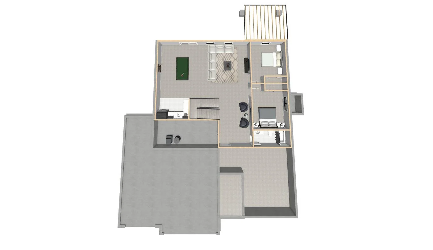 The Jim Halpert | Finished Basement