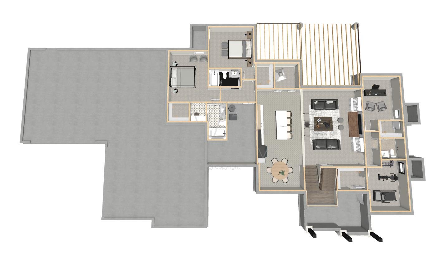 The Jeffrey Lebowski | Finished Basement