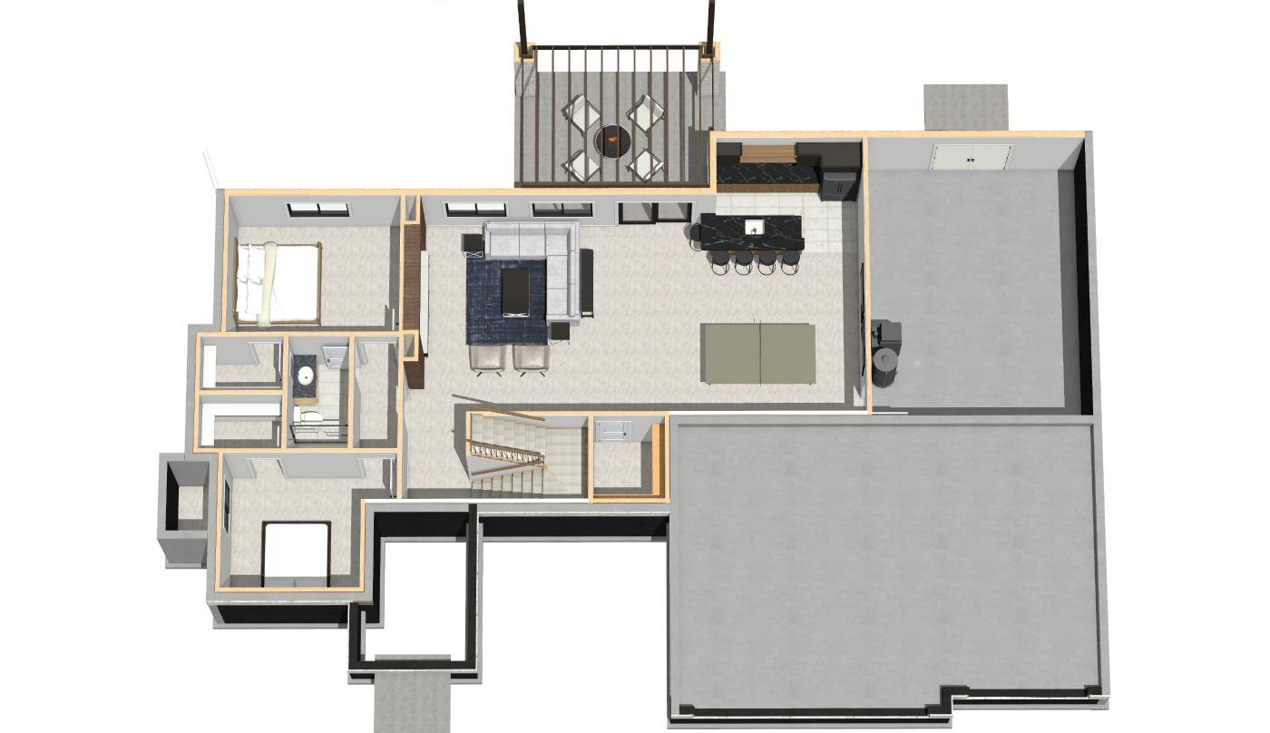 The Bodhi | Finished Basement